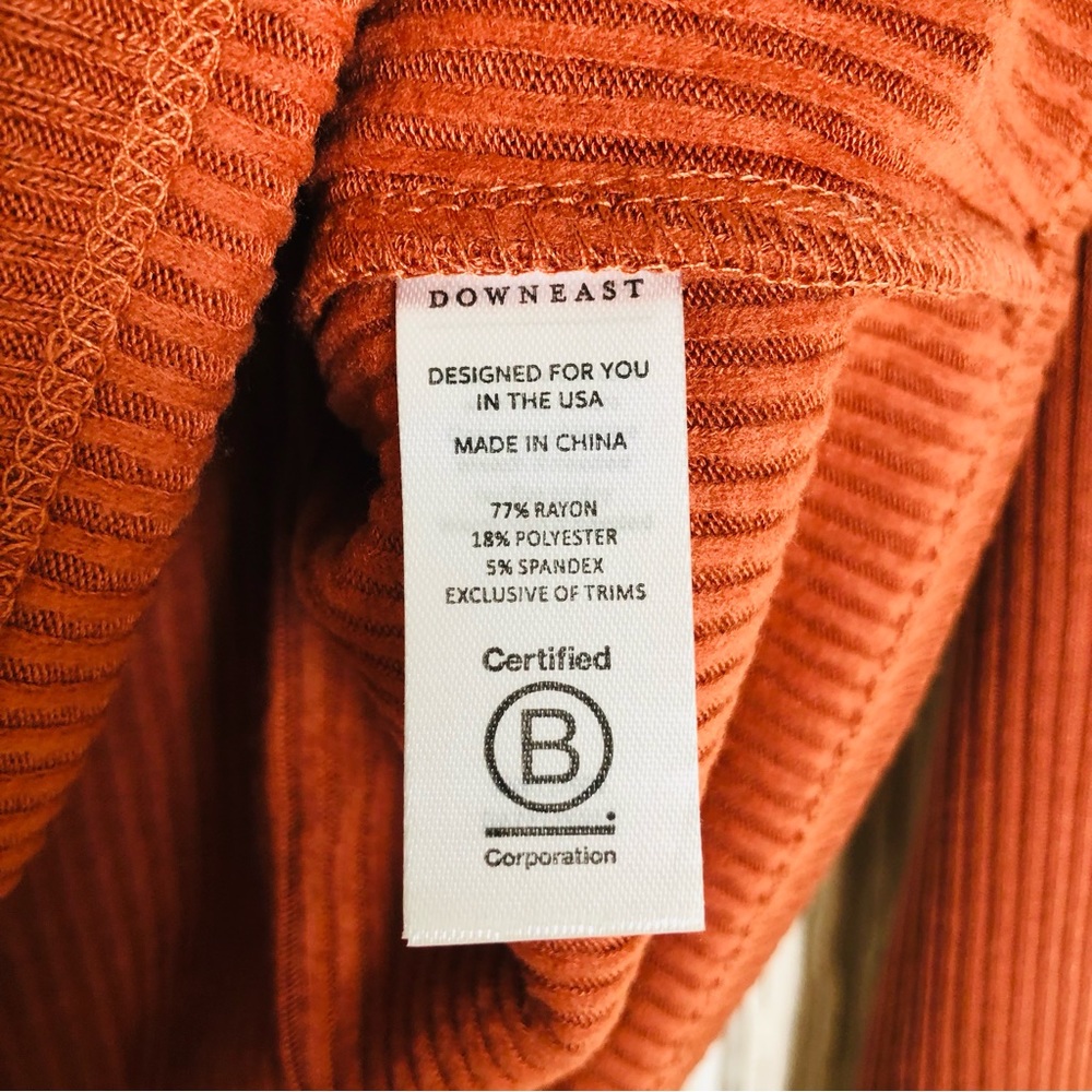 NWT Downeast Claire Ribbed Top - Picture 11 of 13